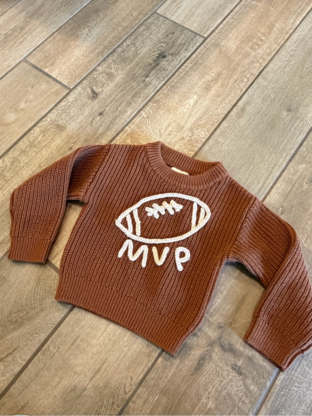 tullabee sweater MVP Football size 12-18 month